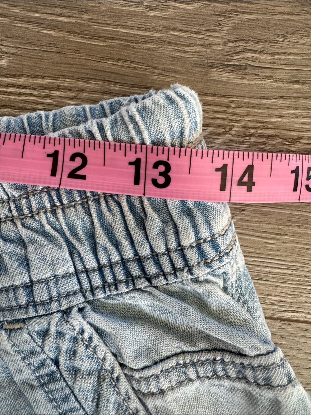 Free People We the Free Easy Peasy Pull-On Wide Leg Jeans Light Wash Size XS - Picture 8 of 15